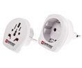 Reiseadapter, Typ I / Italienische Steckdose Typ L (P17/11) / Typ C (CEE 7/16) / Typ G (BS1363) Steckdose / US-Steckdose Typ A / US-Steckdose Typ B - CEE 7/7 Stecker / Italienisch